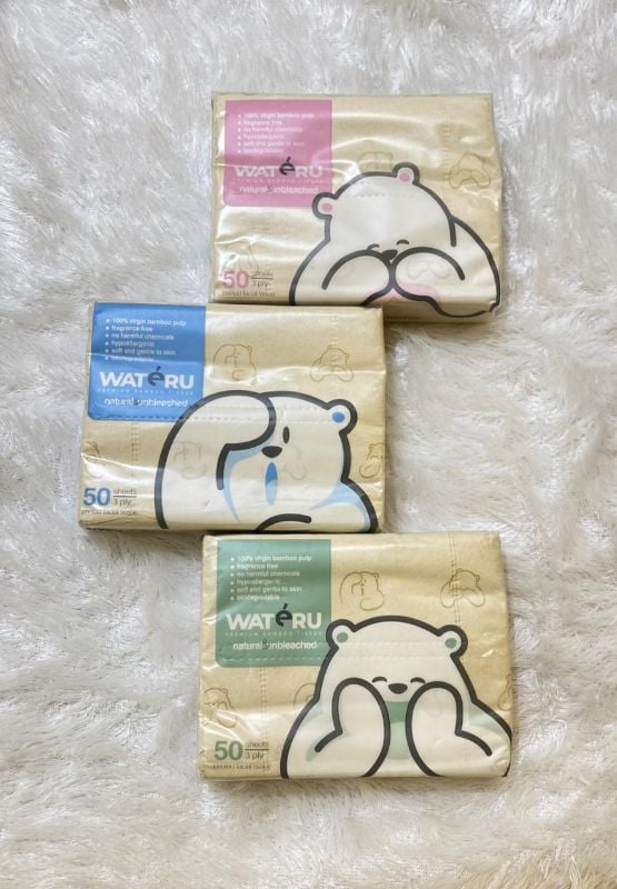 Facial Tissue Printed @50-sheets 3 ply