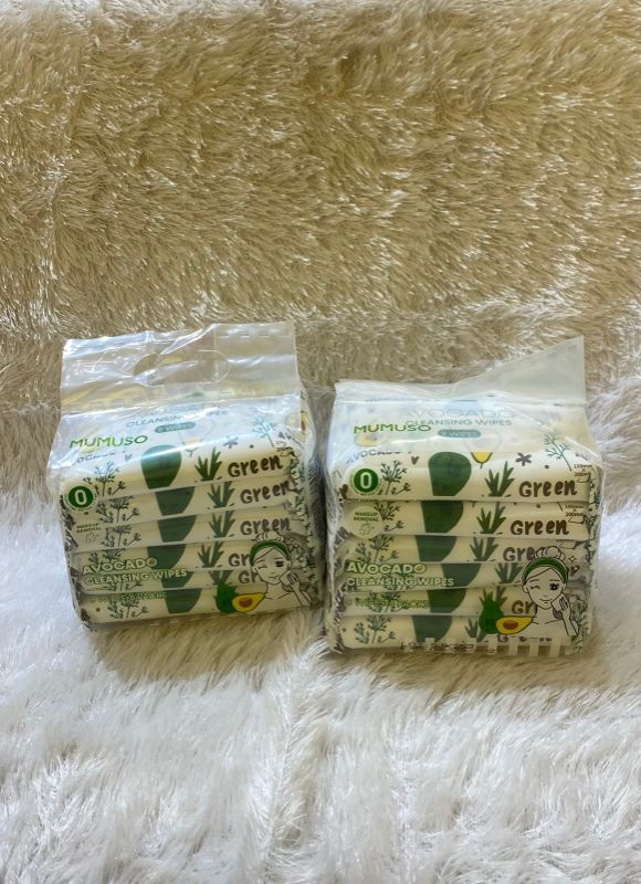 Tisu Pembersih Makeup Alpukat 8 Lembar (6 Paket)