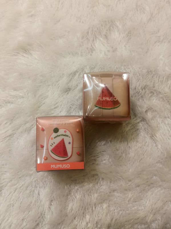 Lip Balm Pelembab Bibir Puding Kecil ( 03 Semangka)