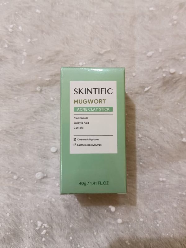 Skintific Mugwort Acne Clay Stick-40g