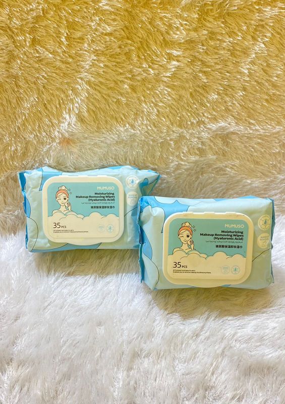 Hyaluronic Acid - Moisturizing Makeup Remover Tissue 35pcs