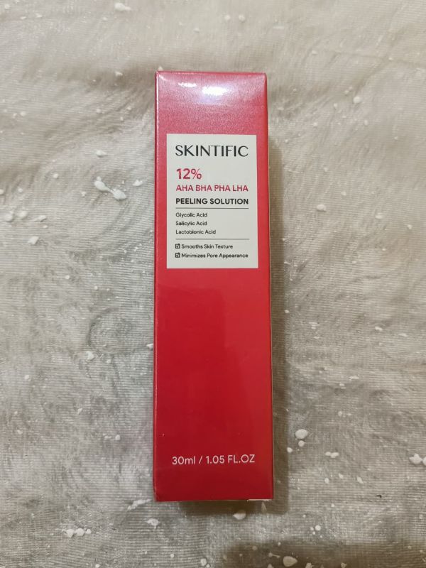 SKINTIFIC-12% AHA BHA PHA LHA Peeling Solution-30ml