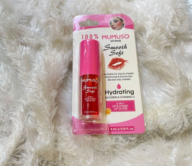 Lipstik Bibir dan Pipi 2in1-03 Merah
