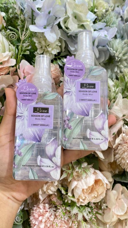 Season of Love Fragrance Deodorant Mist 4# Sweet Vanilla