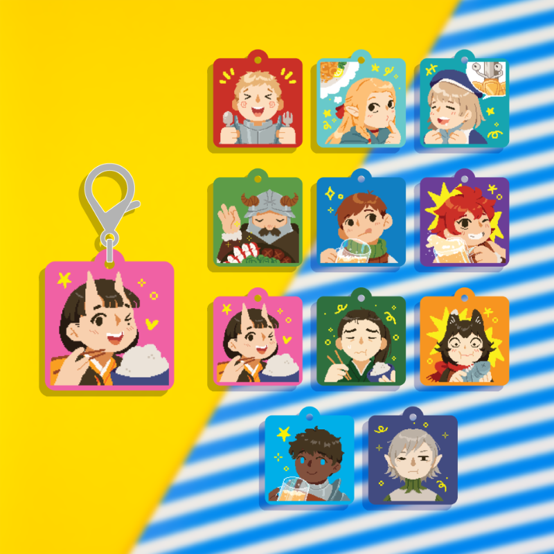 Mini Charms - Dungeon Meshi