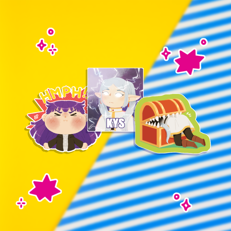 Vinyl Diecut Sticker - Sousou no Frieren