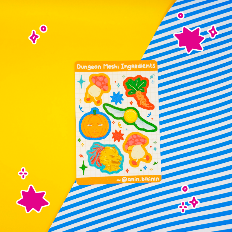 Glitter Vinyl Mini Sheet