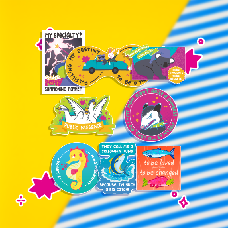 Vinyl Diecut Sticker - Originals