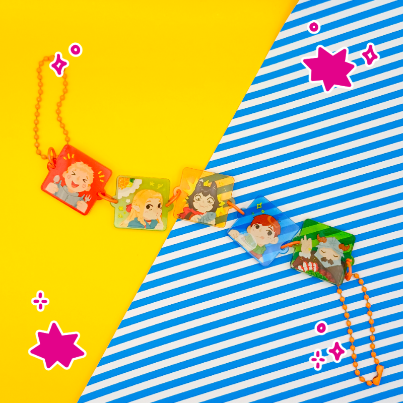 Dungeon Meshi Double Ended Keychain