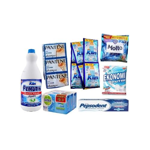 Paket Hemat Perlengkapan Mandi & Laundry