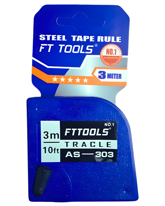 FT Tools AS-303 Steel Tape Rule (3 Meter) | Wholesale & Retail | Best Price Bangladesh