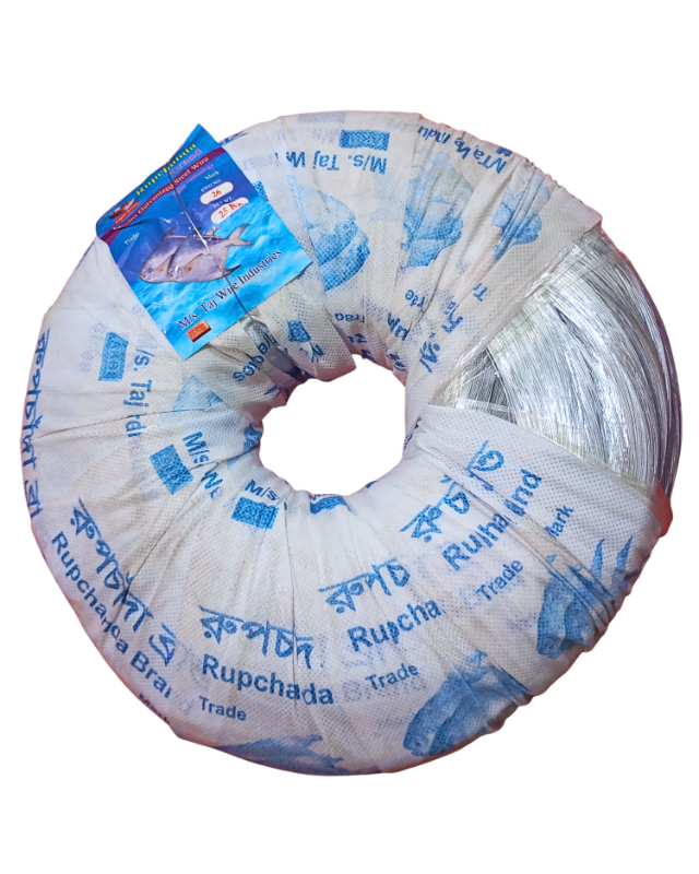 Rupchanda Electro Galvanised Steel Wire | Japanese Standard | Strong & Durable (SWG 26)