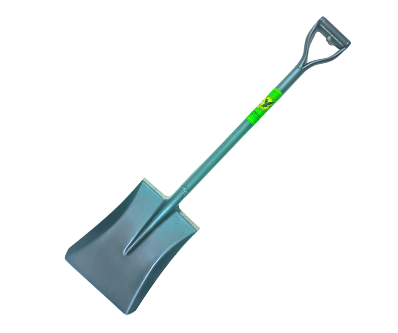 Heavy Duty Steel Shovel – Long Handle | Industrial Grade | Best for Construction, Soil, Sand & Cement