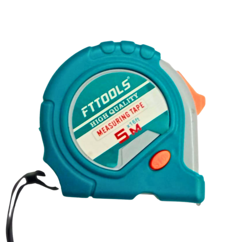 FTTOOLS 5M High Profit Measuring Tape – Heavy Duty Build, Best for Hardware Shops & Wholesalers