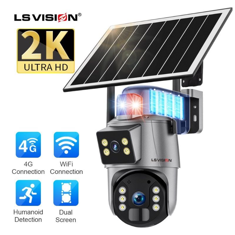 Surveillance solaire à double objectif, LS-4GS22 -  LS VISION. {2026}