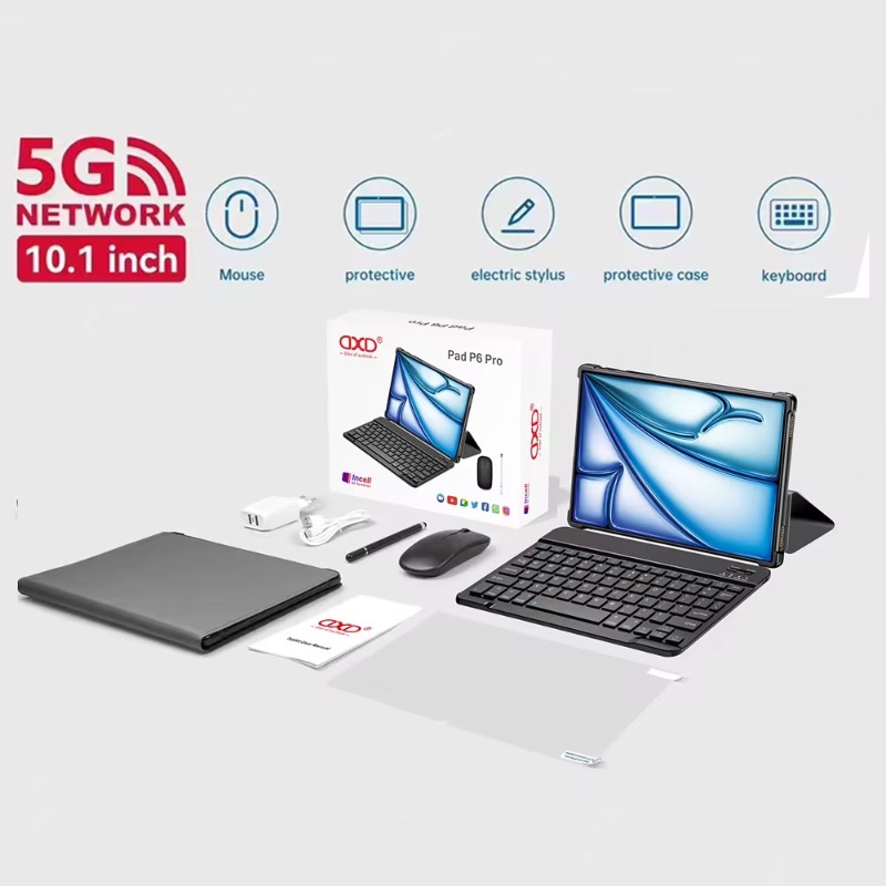 OXD P6 Pro 10.1 "Tablette PC avec 4G Incell HD