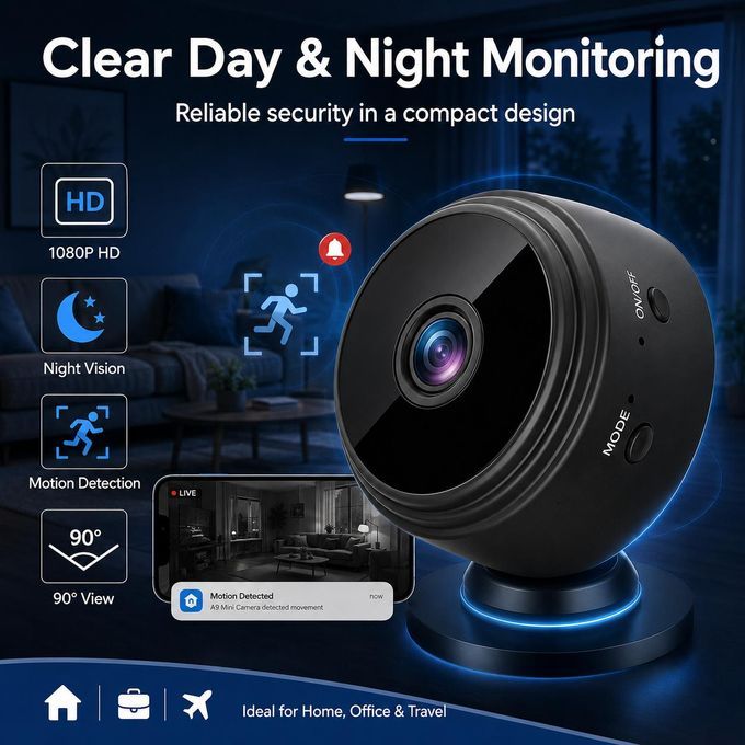 mini caméra de sécurité générique A9