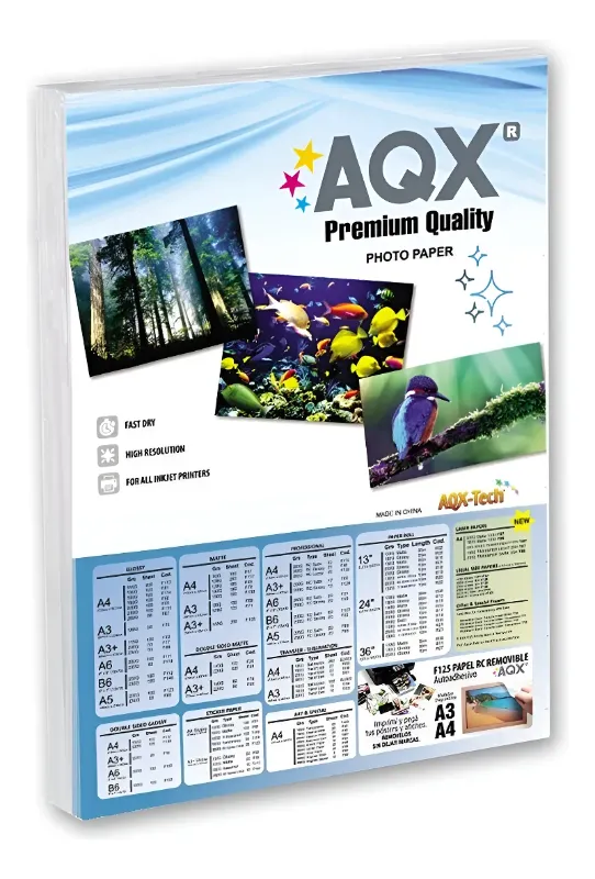 PAPEL FOTOGRAFICO 180gr