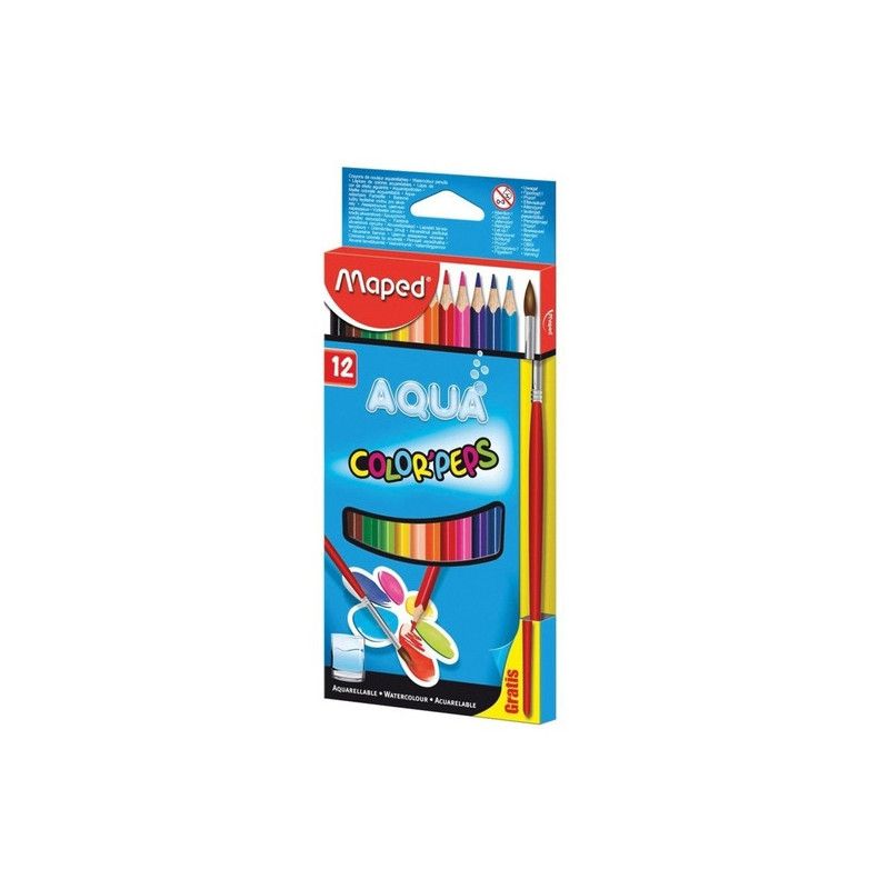 LAPICES ACUARELABLES DE COLORES MAPED