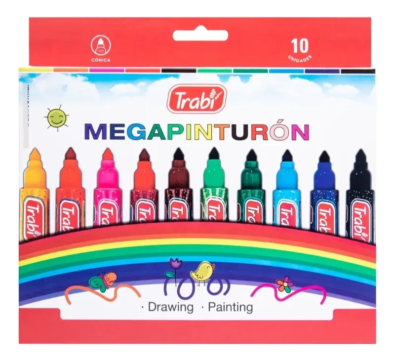 MARC. TRABI MEGAPINTURON X 10U