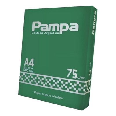 RESMA PAMPA A4 75gr