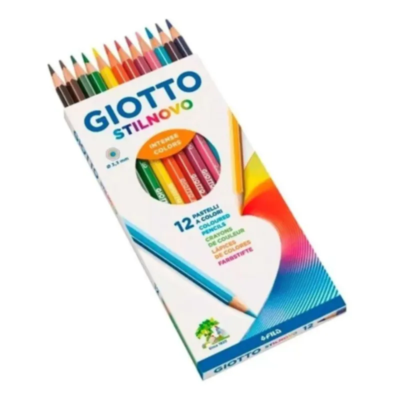 LAPICES DE COLOR GIOTTO X 12U