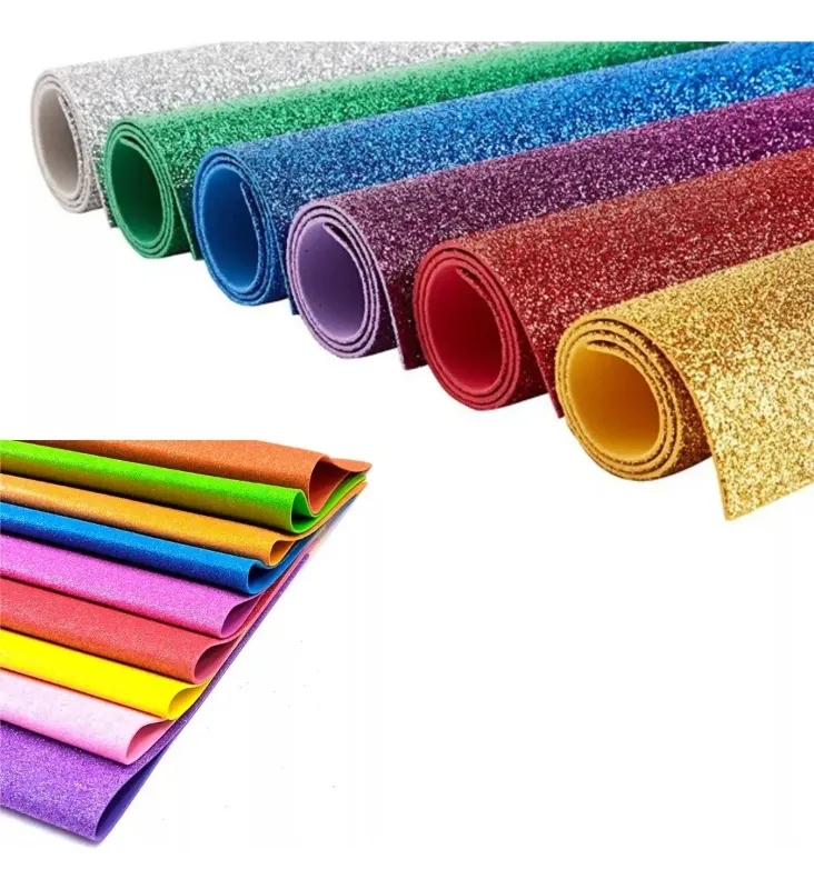 GOMA EVA CON GLITTER