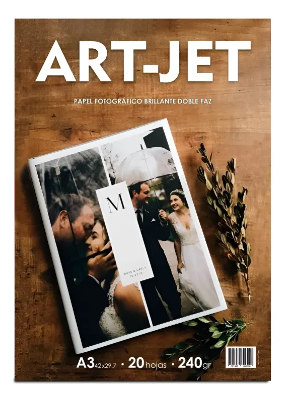 PAPEL FOTO ART JET A3 DOBLE FAZ 240gr