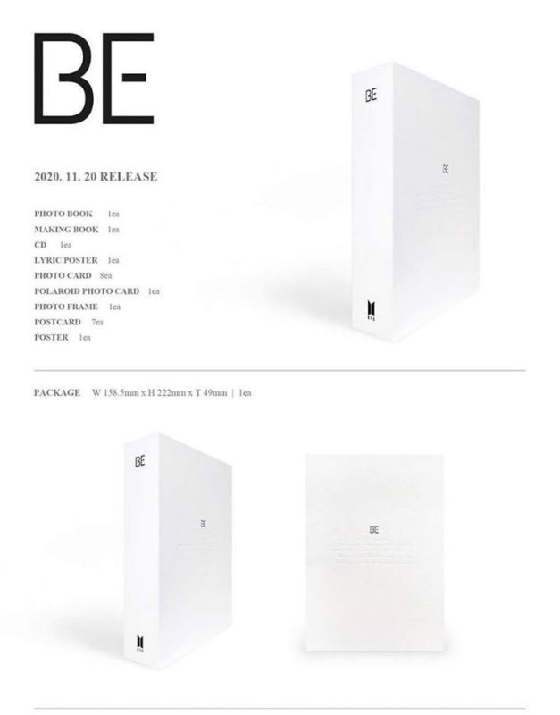 Album BTS BE (Deluxe Special Edition)