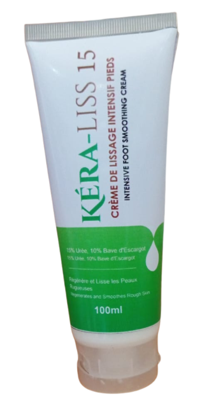 KÉRA-LISS 15 Crème Pieds - Lissage Intensif et Réparation Régénérante