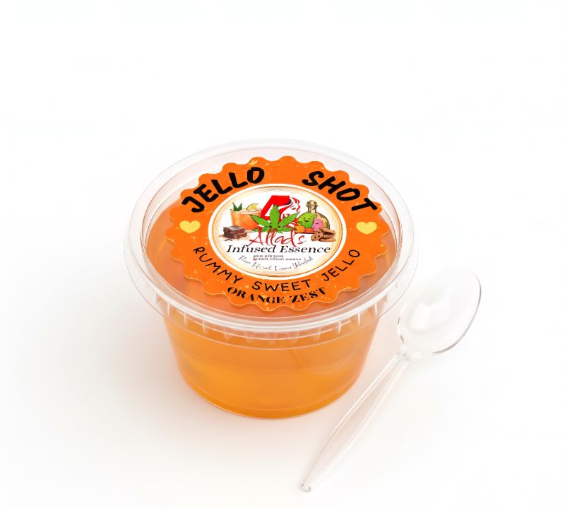 Orange Zest Jello Shot
