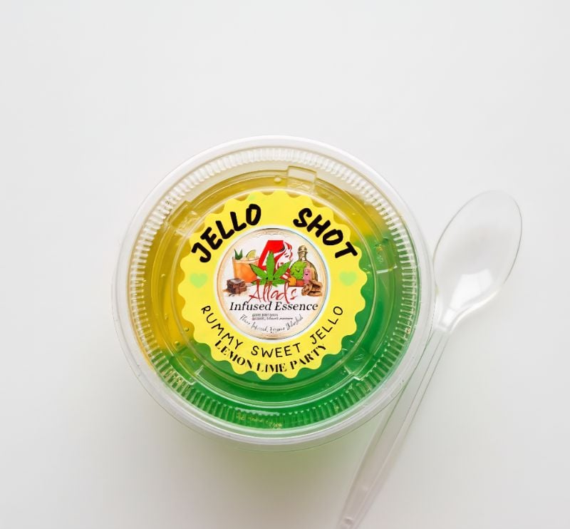 Lemon Lime Party Jello Shot