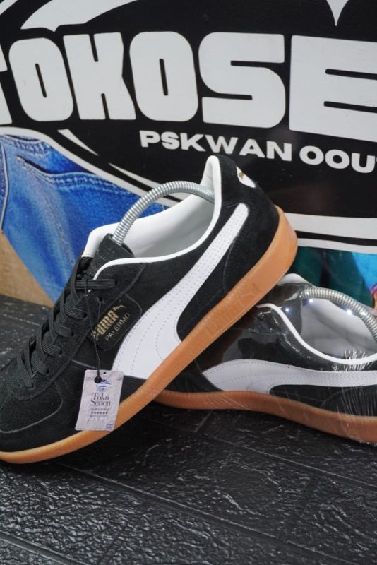 Puma Palermo Suede Black/White