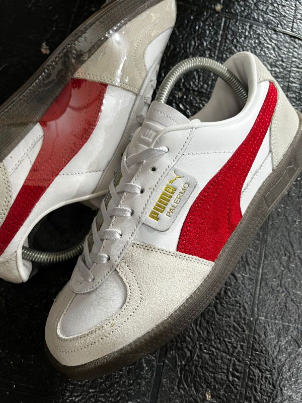 Puma Palermo White Red