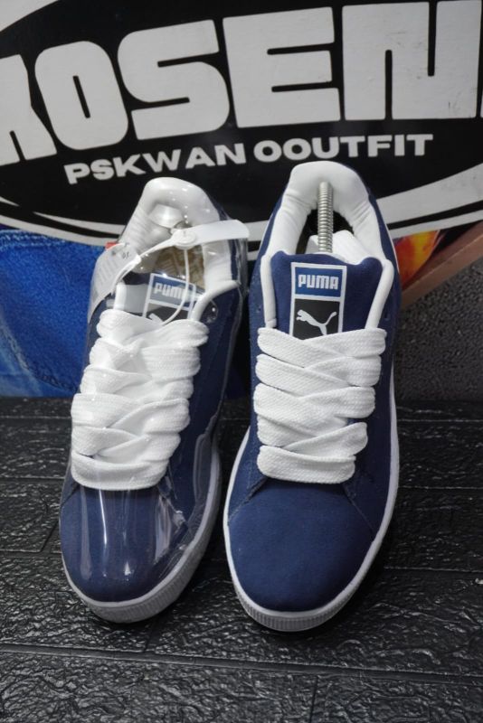 Puma Suede XL Navy/White