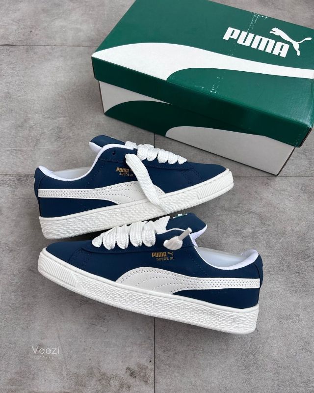 Puma Suede XL Navy/White
