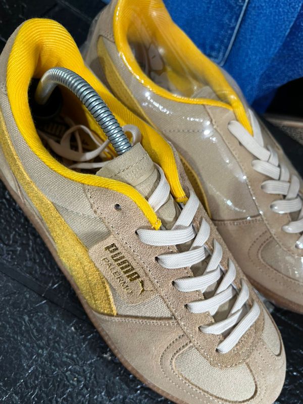 Puma Palermo Cream Yellow