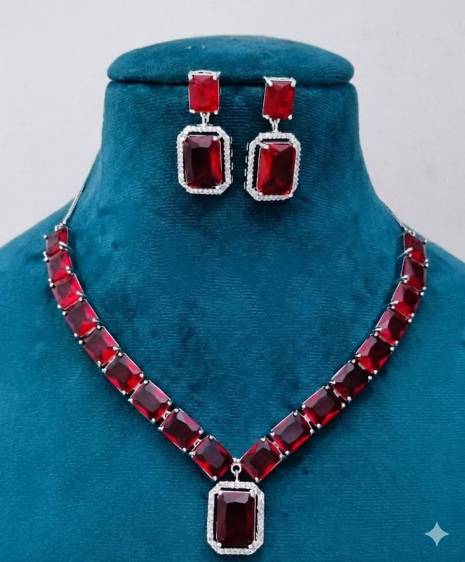 American Diamond Necklace- AD014