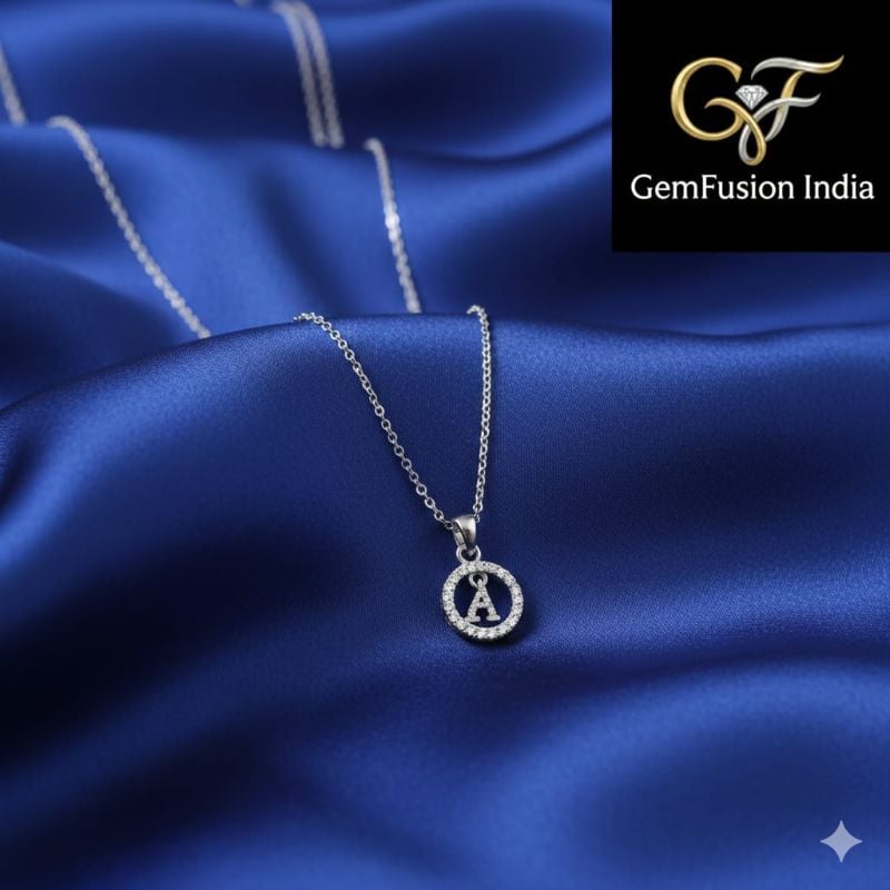 Austrian Crystal Water Drop Pendant Necklace With Chain For Women- P005