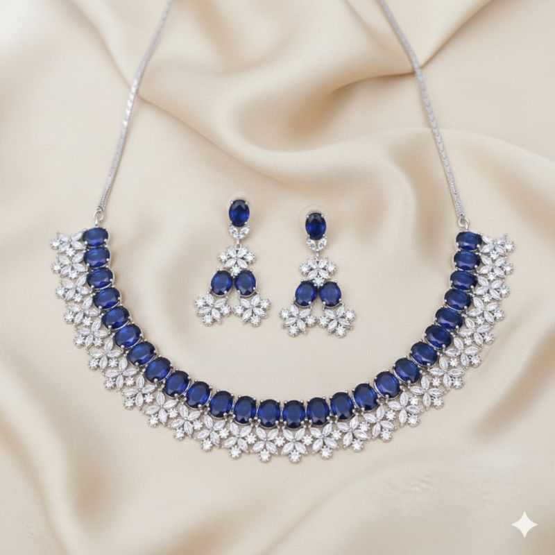 American Diamond Necklace- AD051