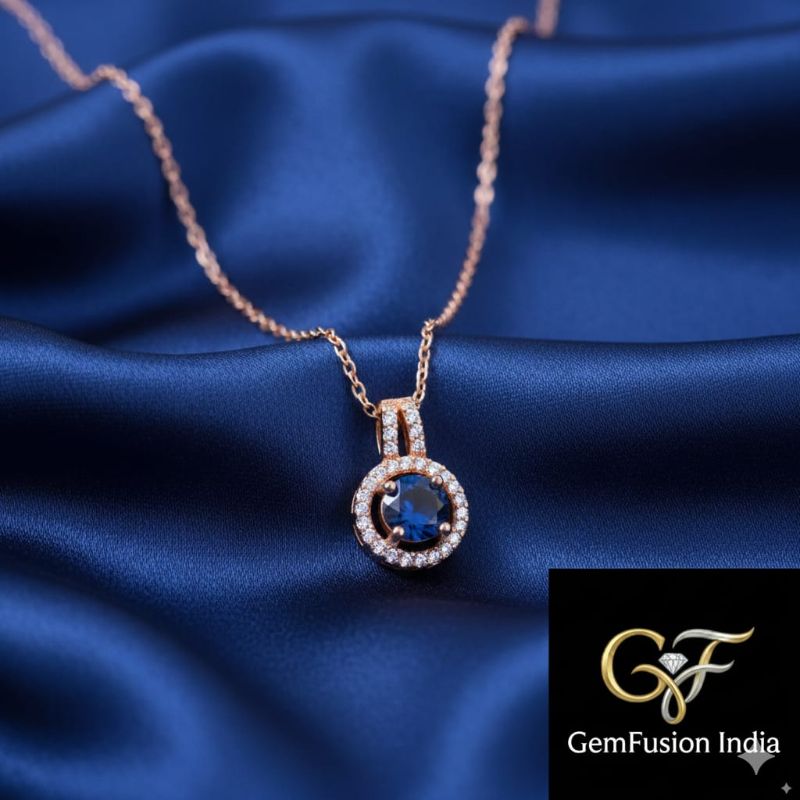 Austrian Crystal Water Drop Pendant Necklace With Chain For Women- P0013