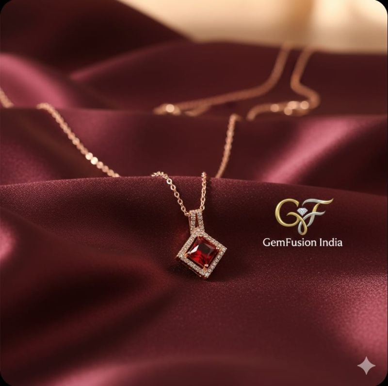 Austrian Crystal Water Drop Pendant Necklace With Chain For Women- P006