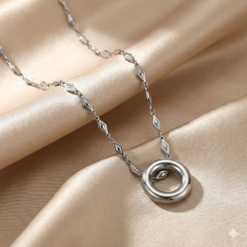 Fashion Women Jewellery Luxury Stainless Steel Pendant for Women & Girls - P0043