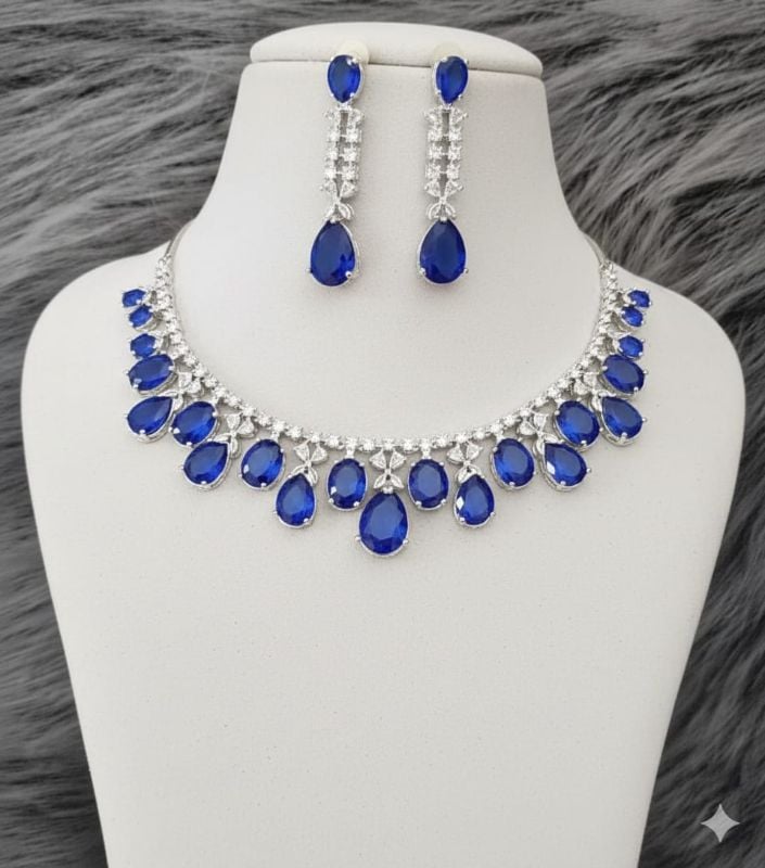 American Diamond Necklace- AD018