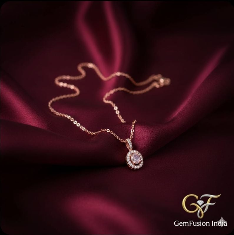 Austrian Crystal Water Drop Pendant Necklace With Chain For Women- P007