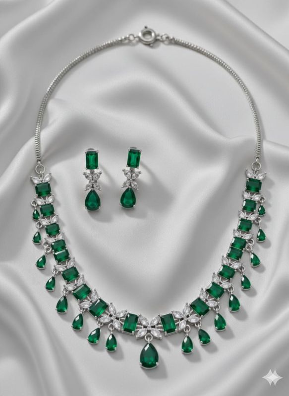 American Diamond Necklace- AD069