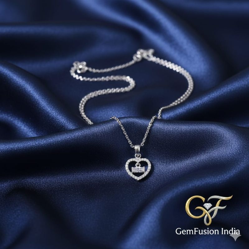 Austrian Crystal Water Drop Pendant Necklace With Chain For Women- P0015