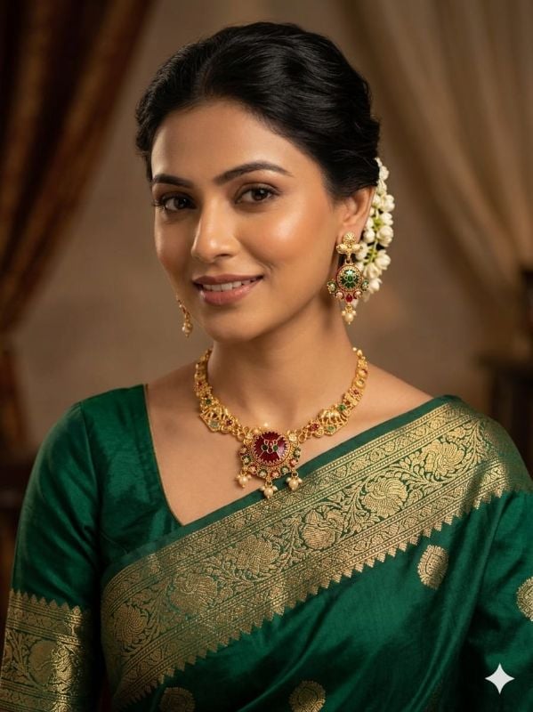 Brass Kundan Heritage Jewellery Set for Women | Elegant Traditional & Party Jewellery | Lightweight & Durable