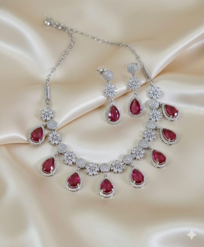 American Diamond Necklace- AD031