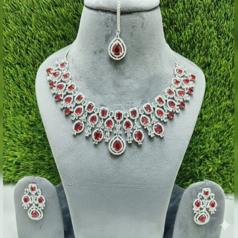 American Diamond Necklace- AD026